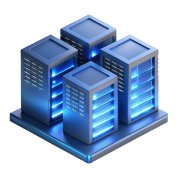 Server room illustration